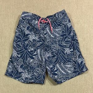 Janie and Jack Boys Swim Trunks with Tropical Print Size 7